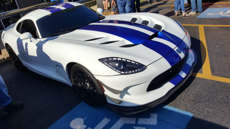 Illustration for article titled Cars & Coffee Viper edition